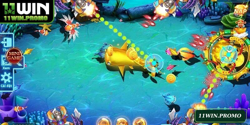 Bắn Cá Xèng 11WIN Và Bí Kíp Săn Sinh Vật Biển Tiền Lớn - Betshine88
