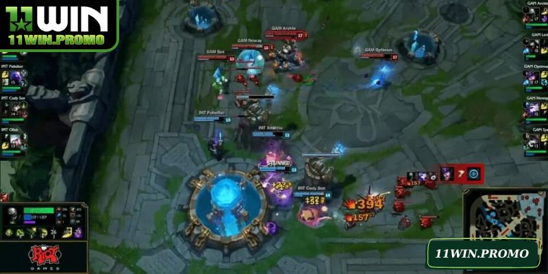 Liên Minh Huyền Thoại – Cược Esports Hấp Dẫn Tại 11WIN - Betshine88